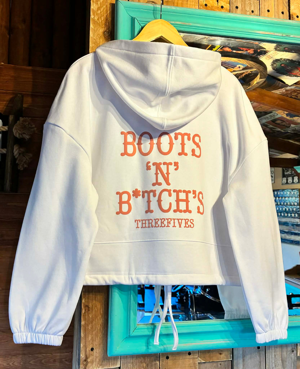 Boots 'N' B*tch's Cropped Hoody