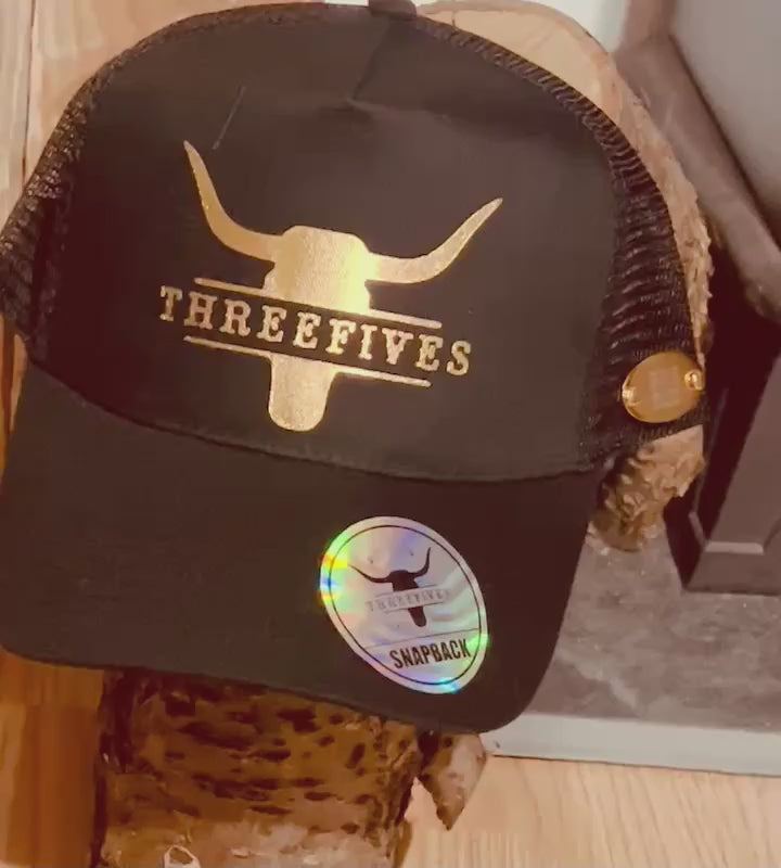 THREEFIVES  'MAGNUM' Trucker hat
