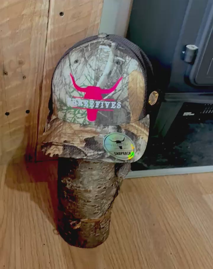 THREEFIVES 'CAMO' TRUCKER HAT