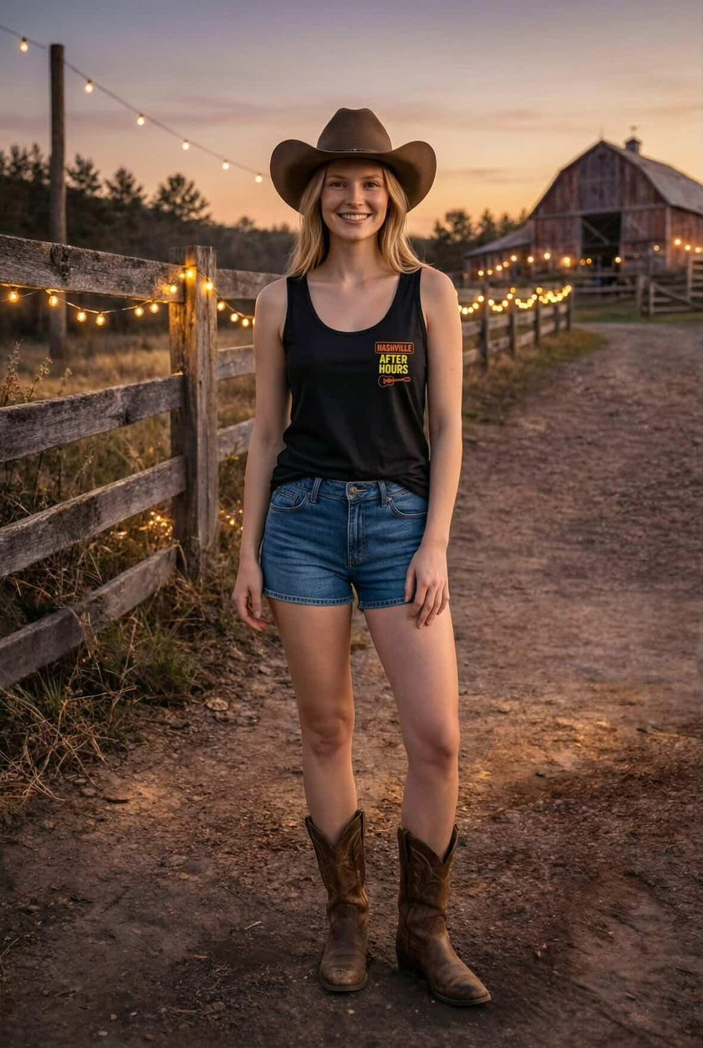 NASHVILLE AFTER HOURS  Vest Top