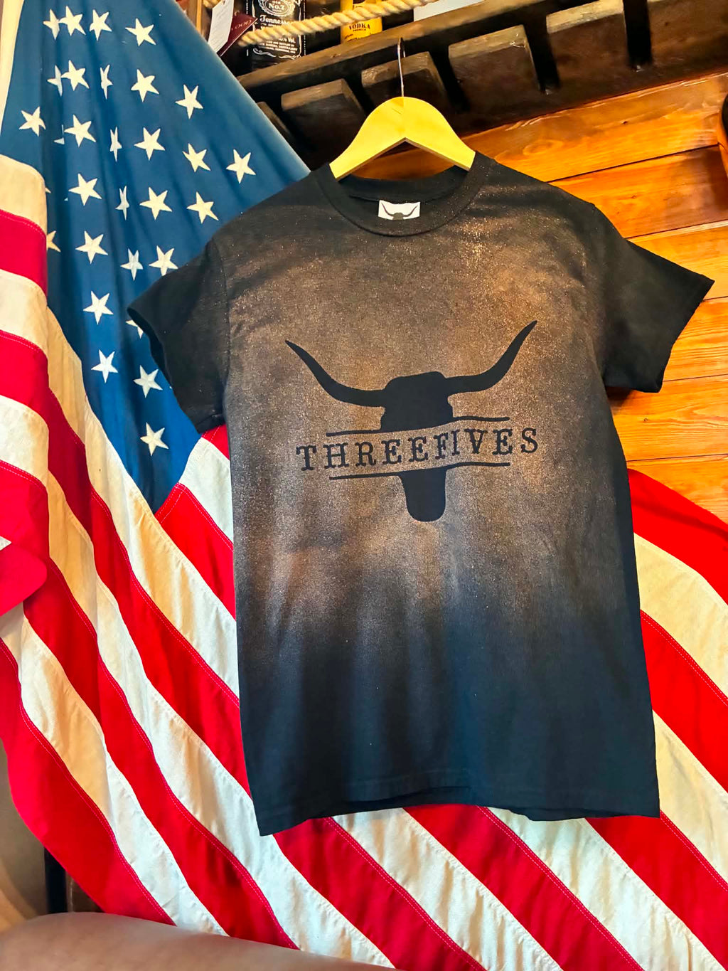 THREEFIVES UNISEX 'RUST' T-SHIRT
