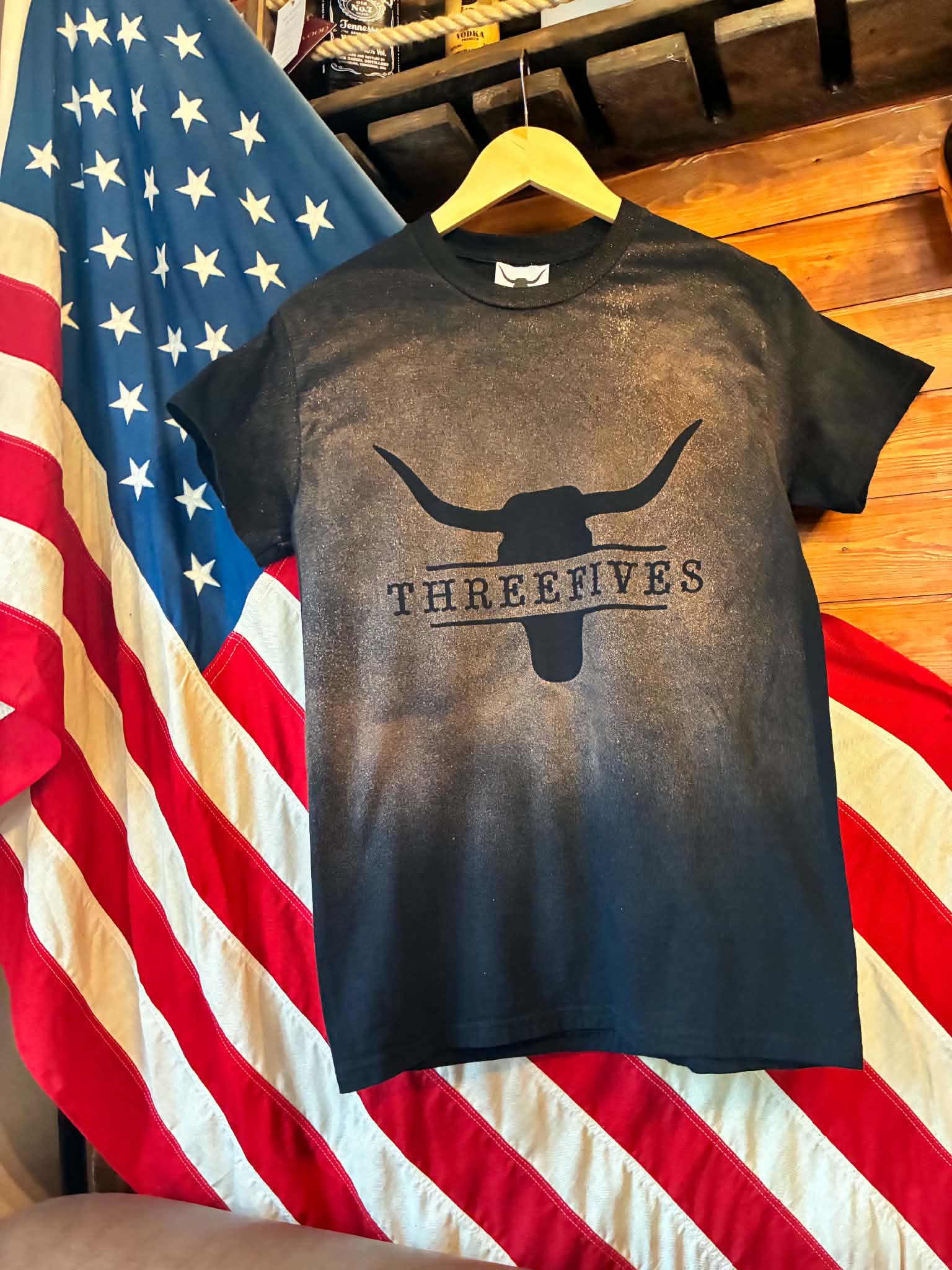 THREEFIVES UNISEX 'RUST' T-SHIRT