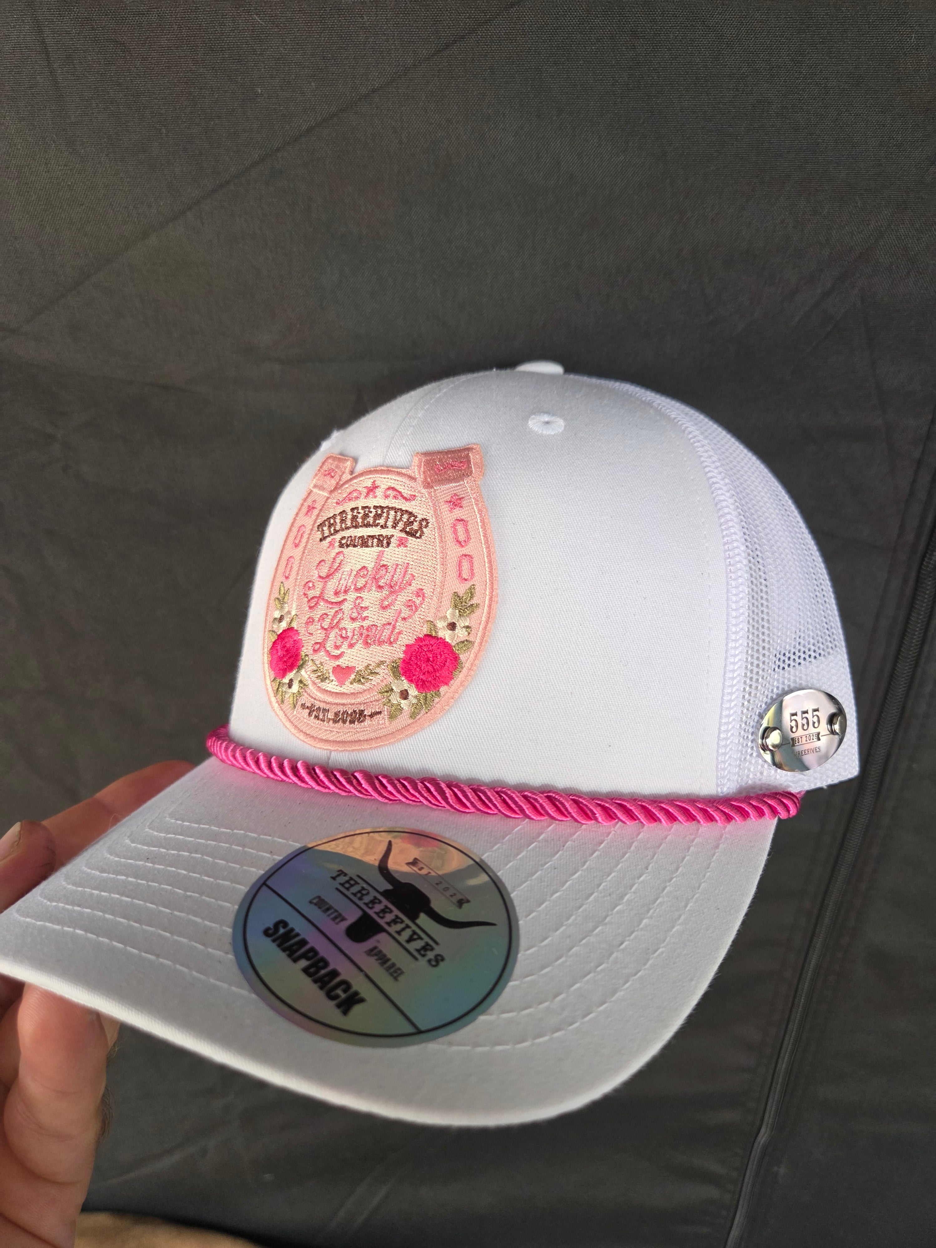 LUCKY & LOVED  Trucker Hat