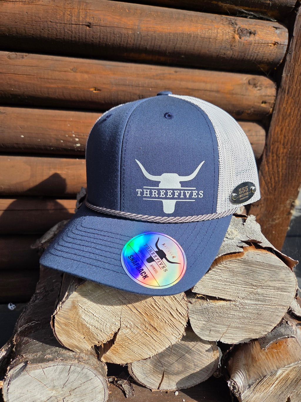 THREEFIVES SILVER SPIRIT Trucker