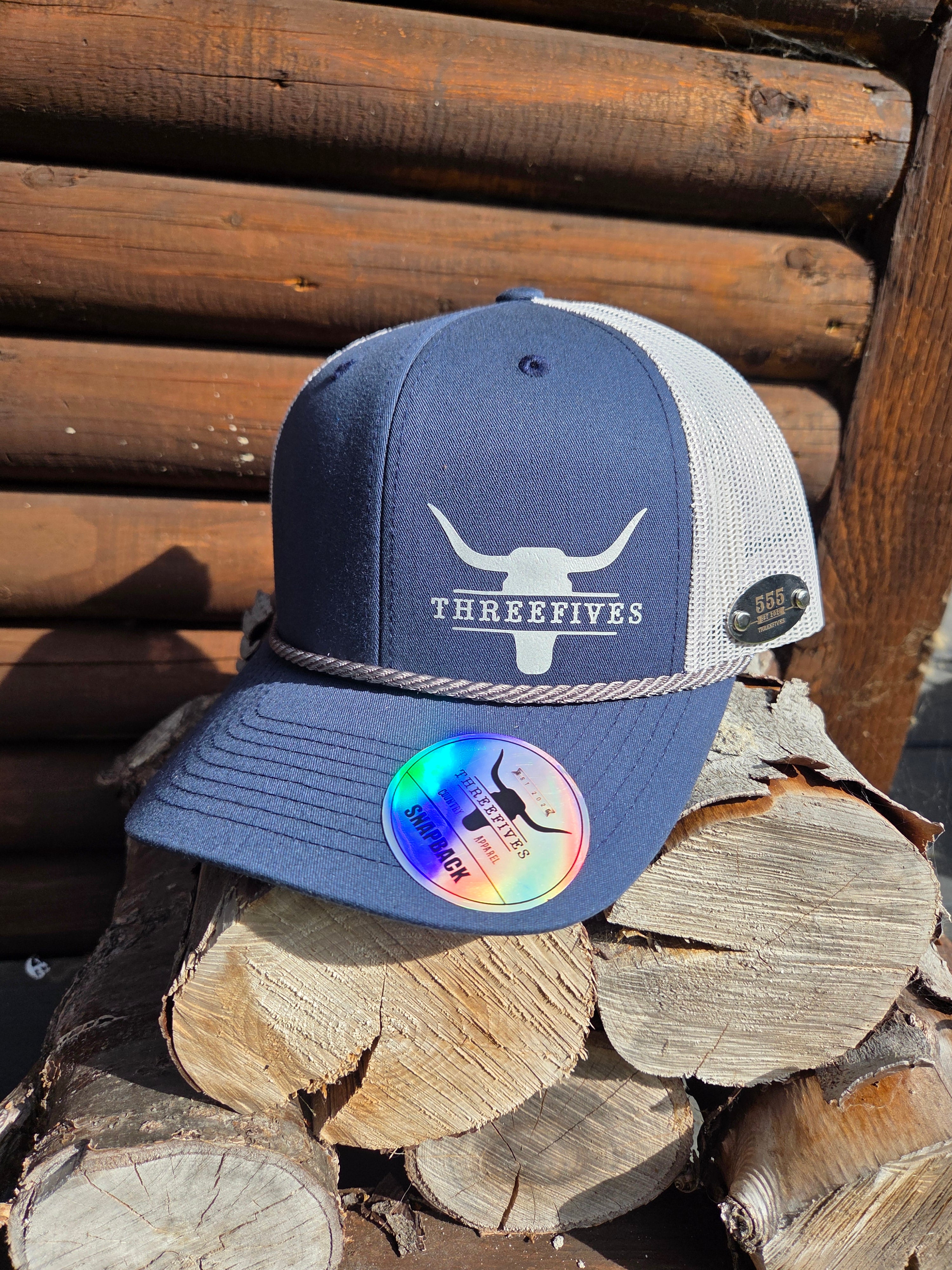 THREEFIVES SILVER SPIRIT Trucker
