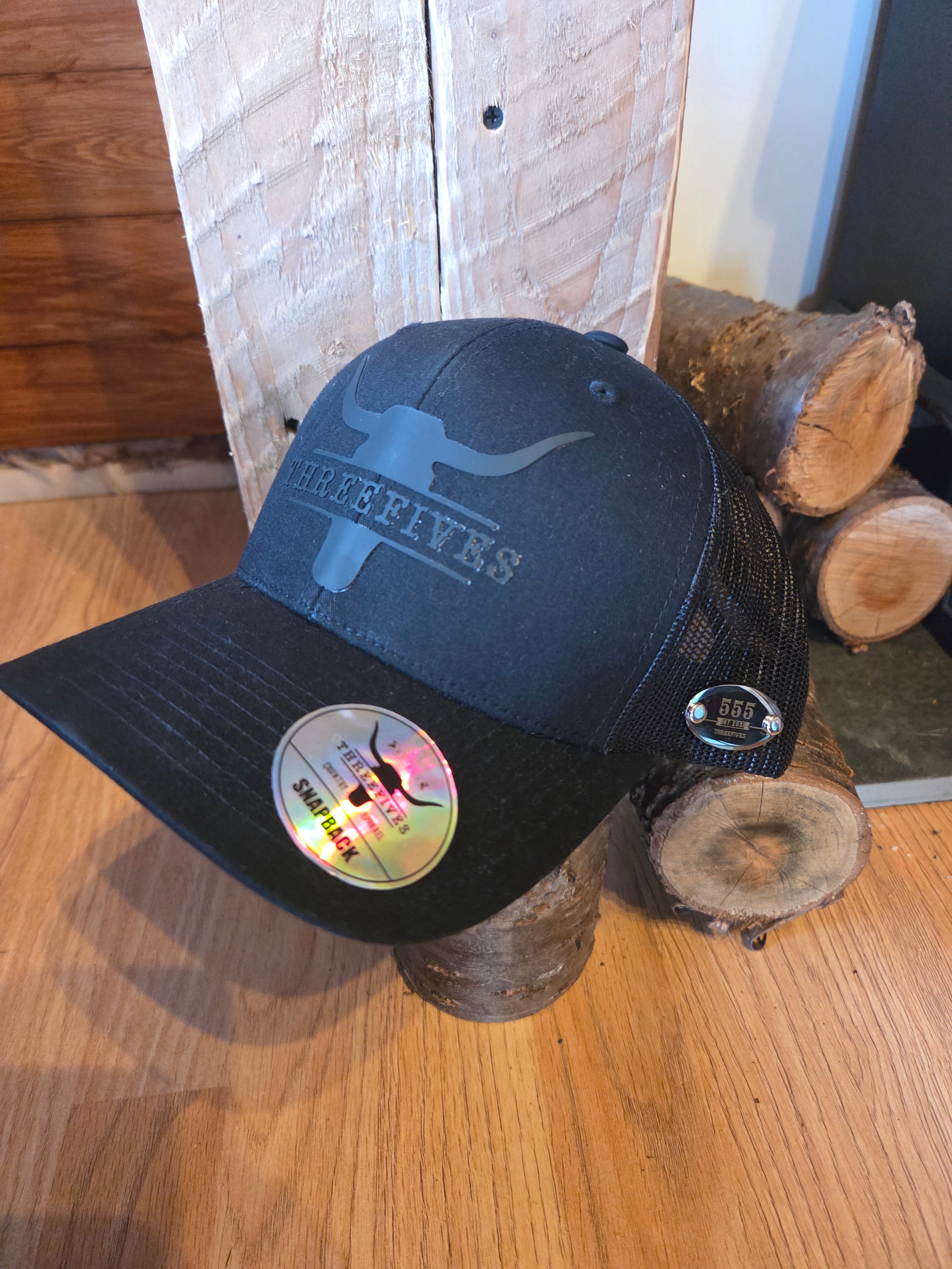 THREEFIVES 'Stealth' Trucker Hat