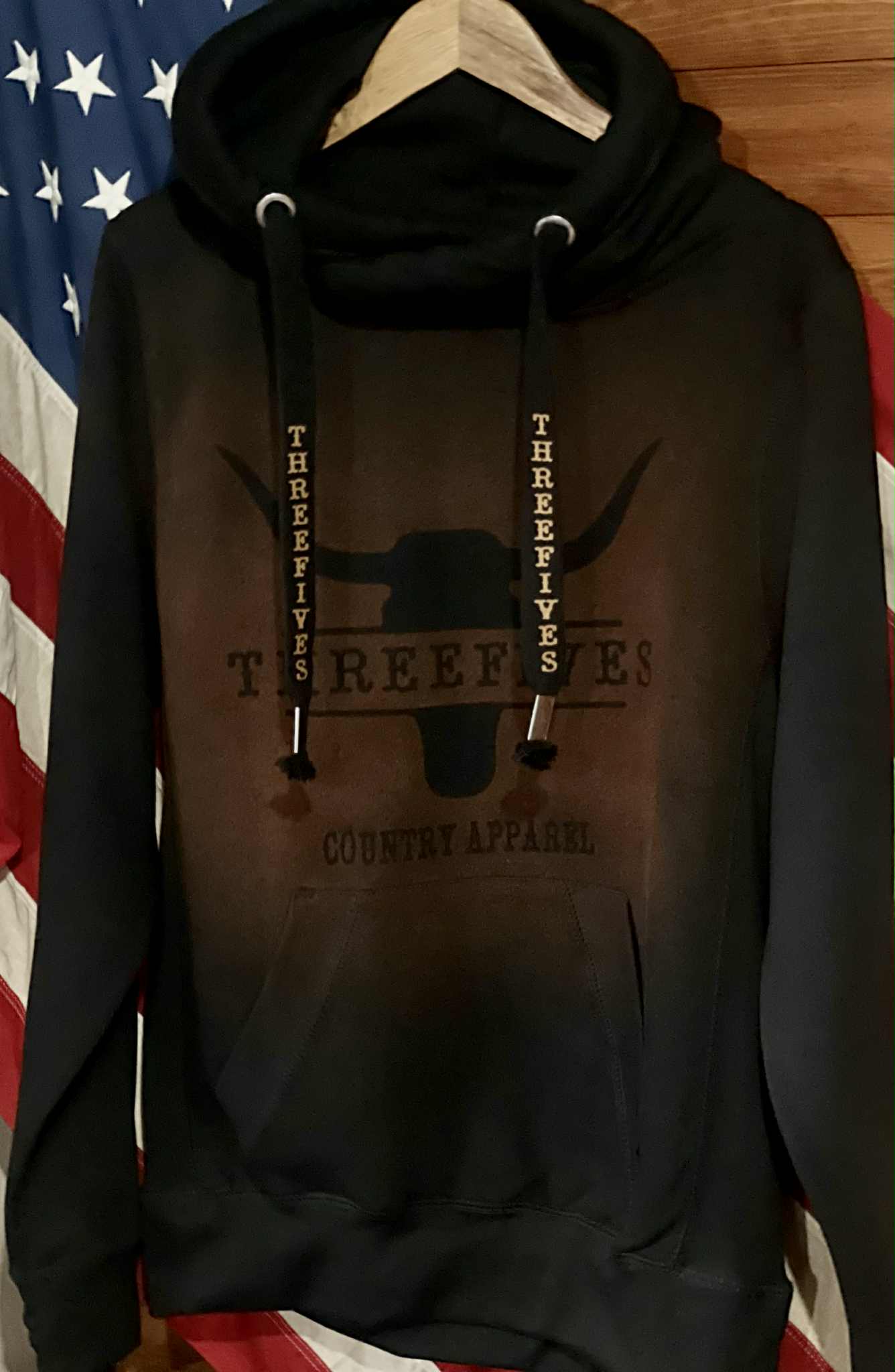 The 'Brandon Cross Neck' Hoodie