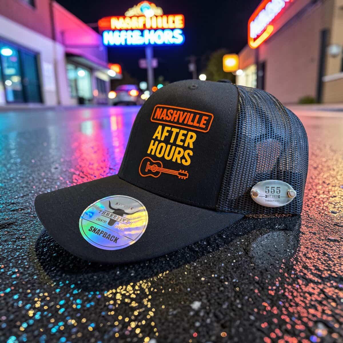 'NASHVILLE AFTER HOURS' Trucker Hat