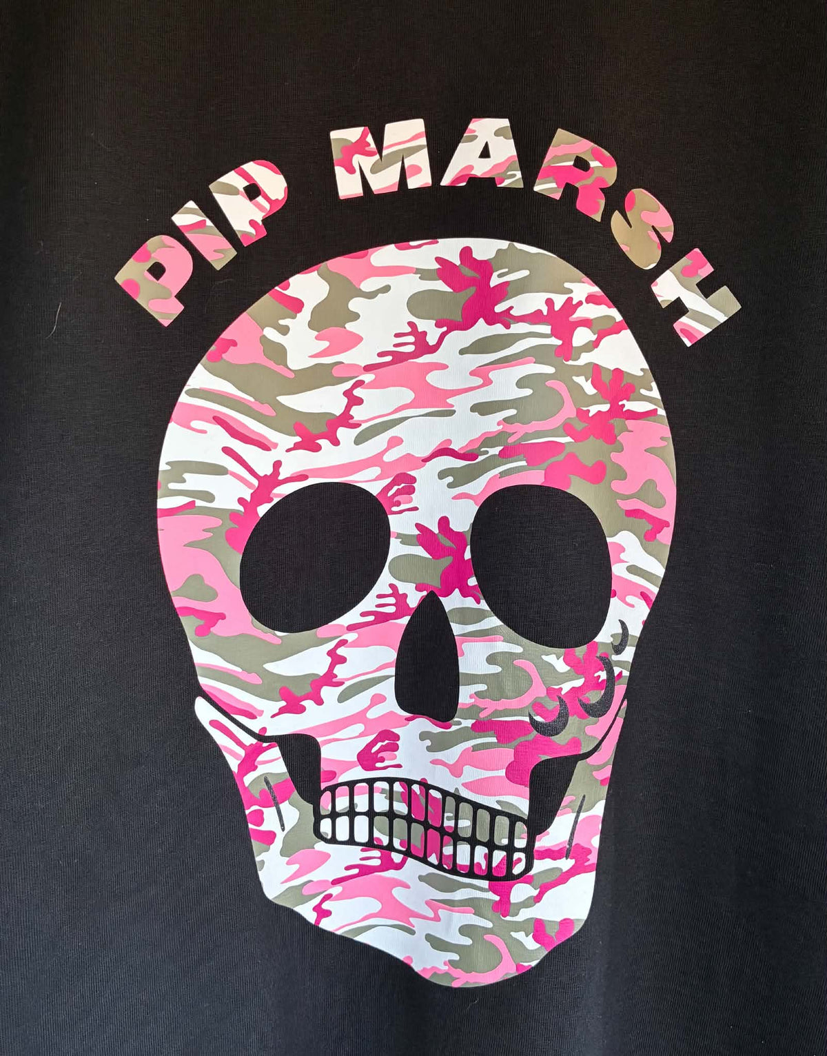Pip Marsh camo Skull T (PRE ORDER)