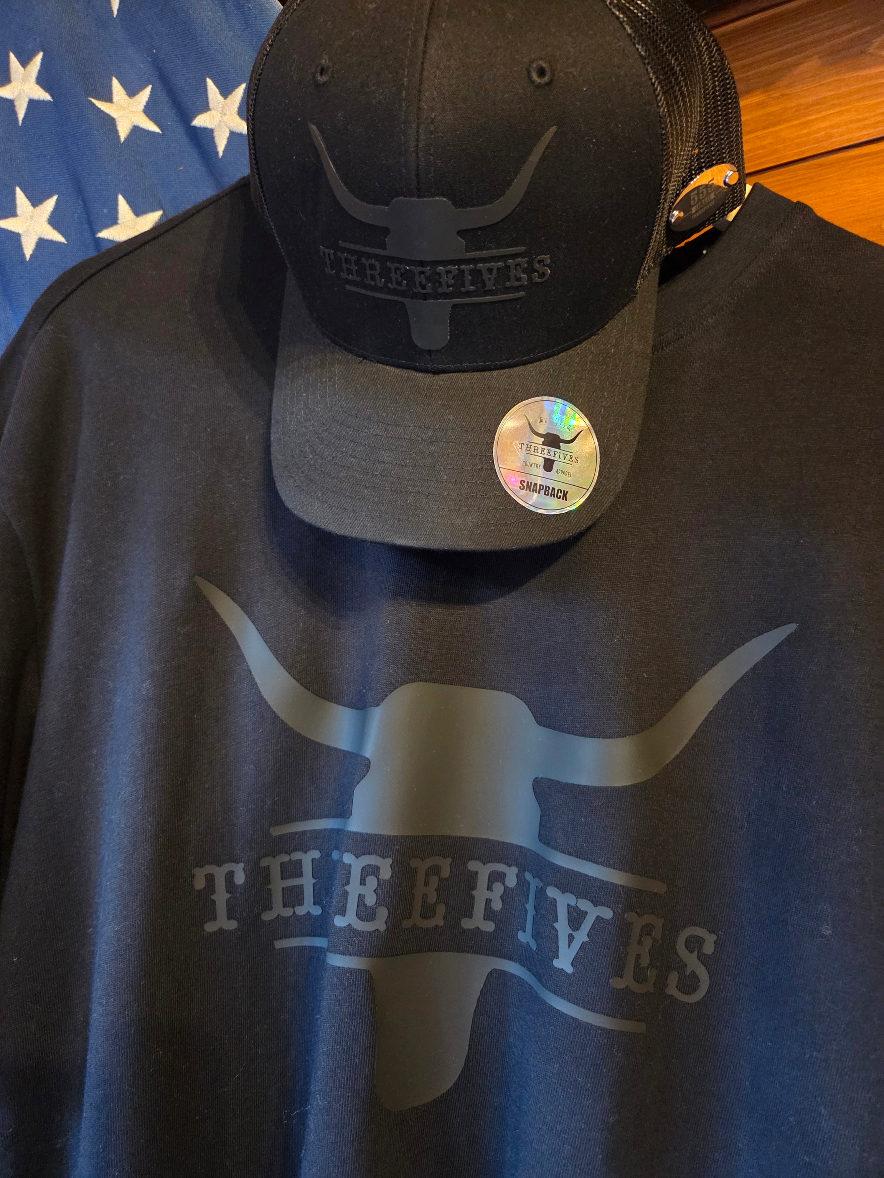 THREEFIVES 'Stealth' Trucker Hat