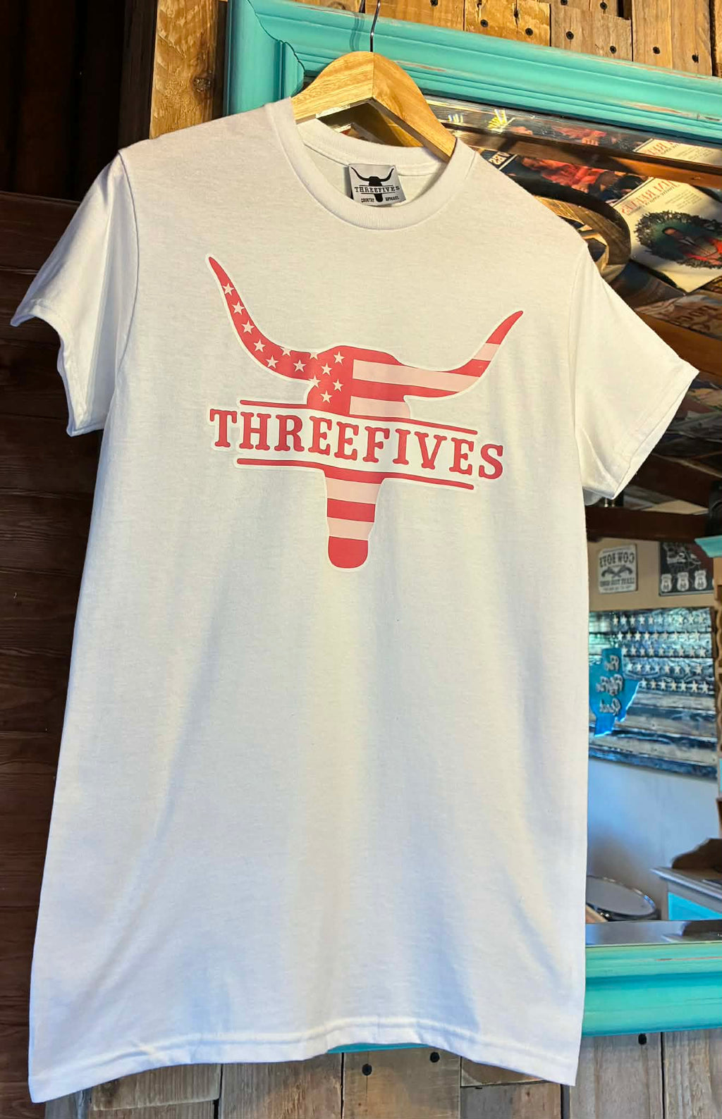 THREEFIVES Patriot T shirts