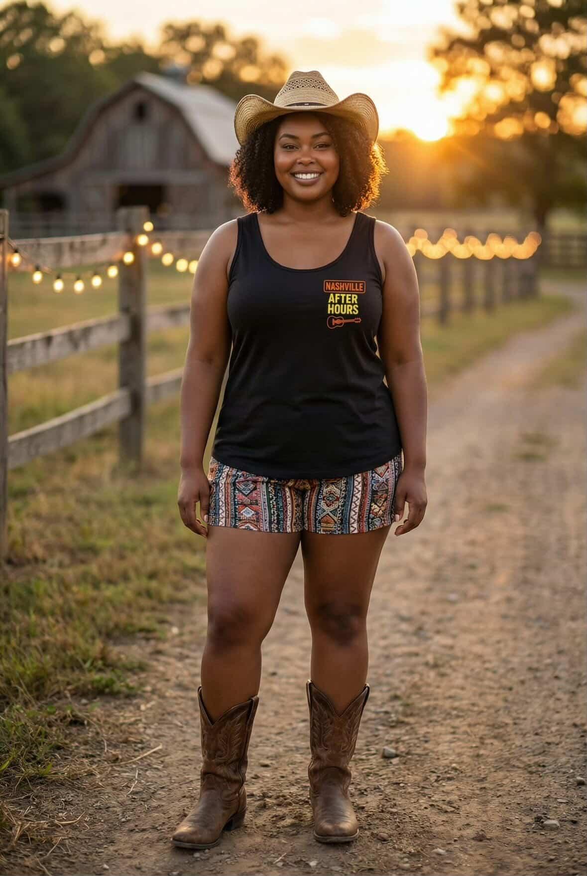NASHVILLE AFTER HOURS  Vest Top