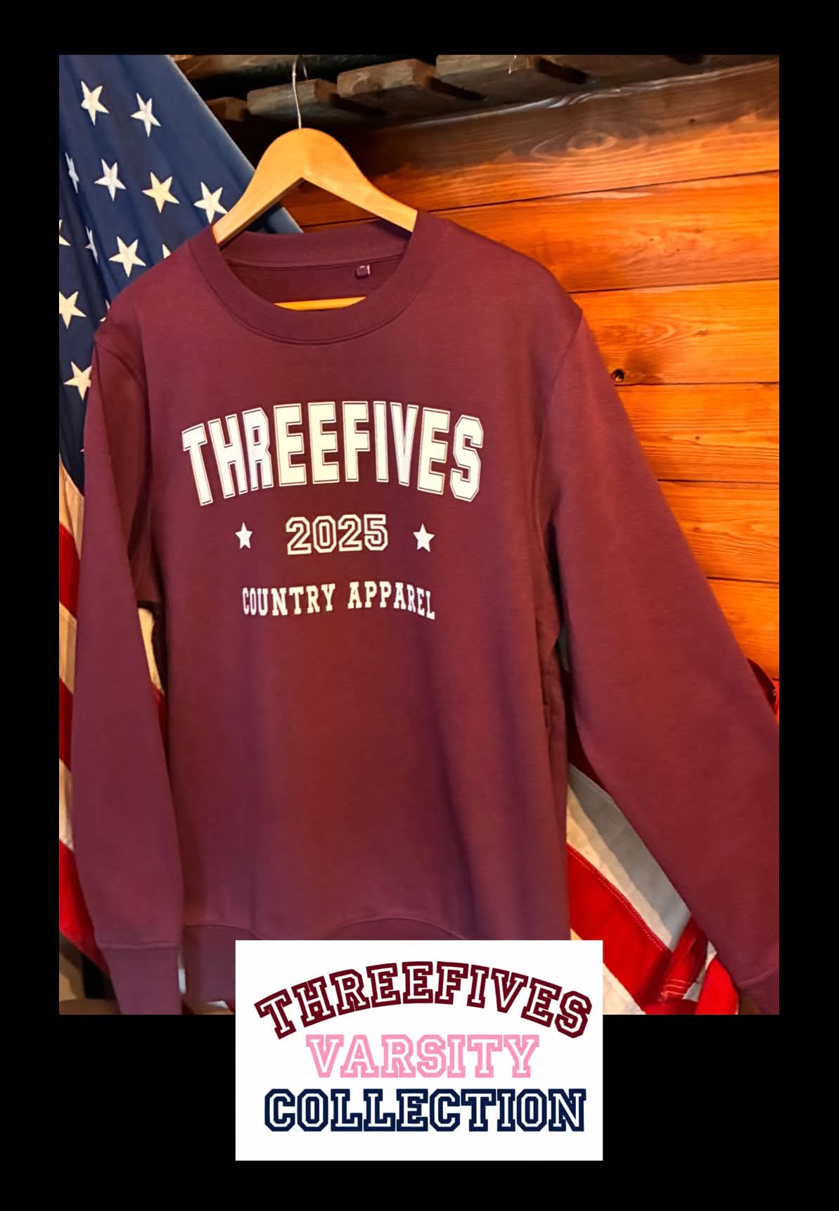 Threefives Varsity Sweater