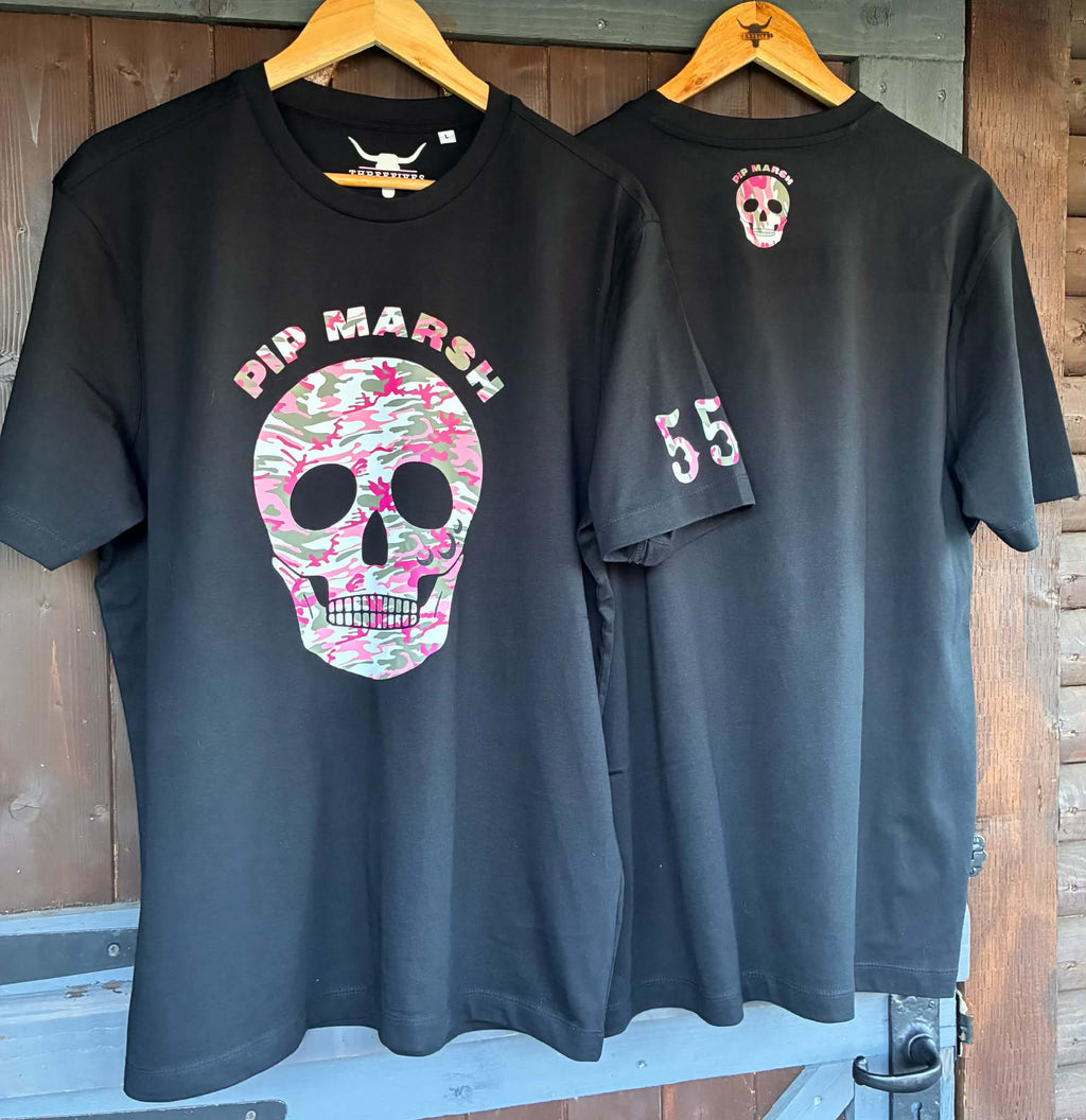 Pip Marsh camo Skull T (PRE ORDER)
