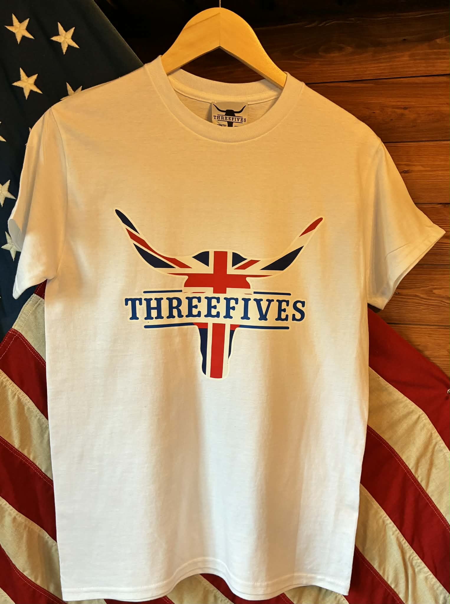 THREEFIVES Patriot T shirts