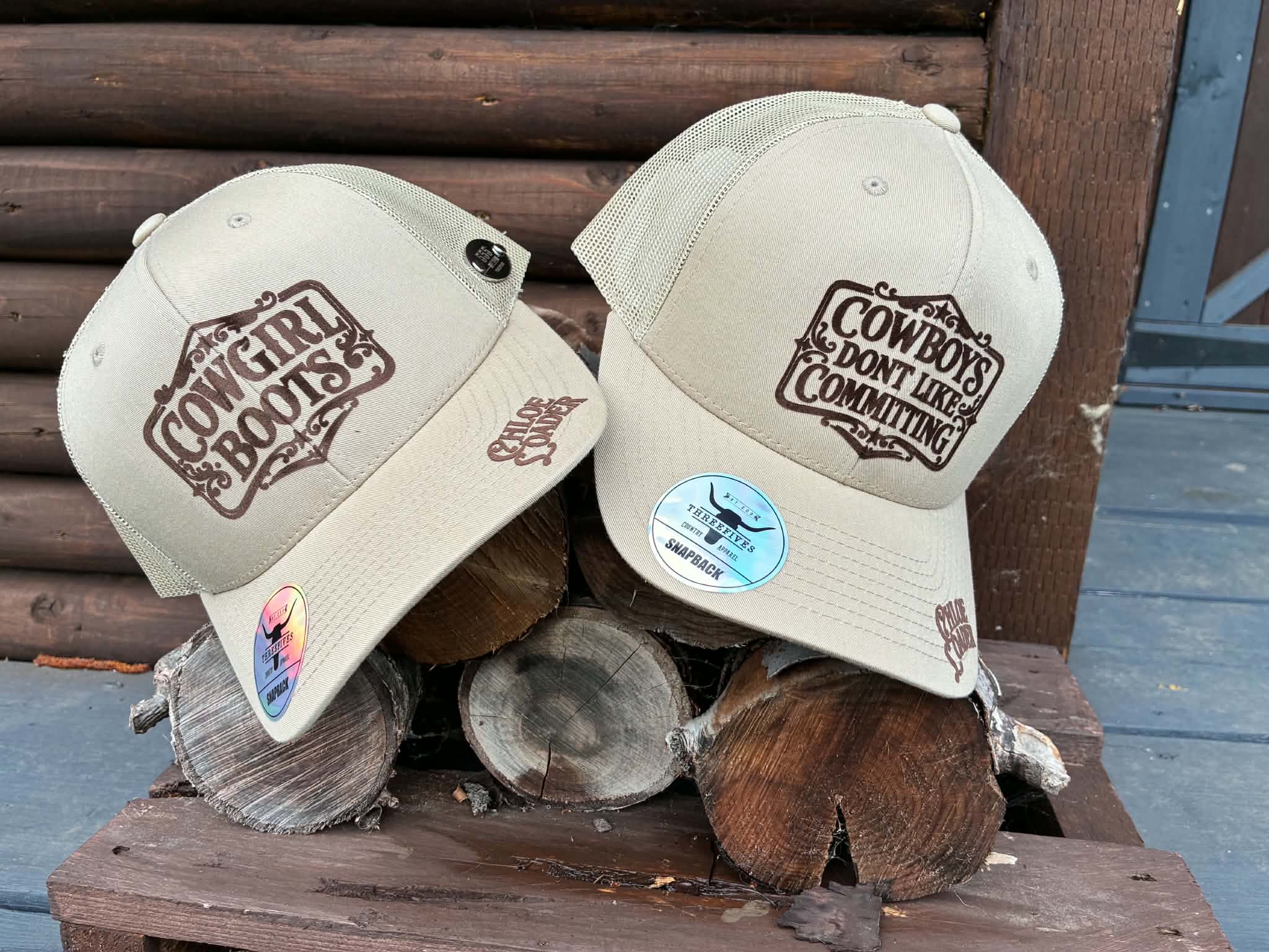 Chloe Loader Trucker hats