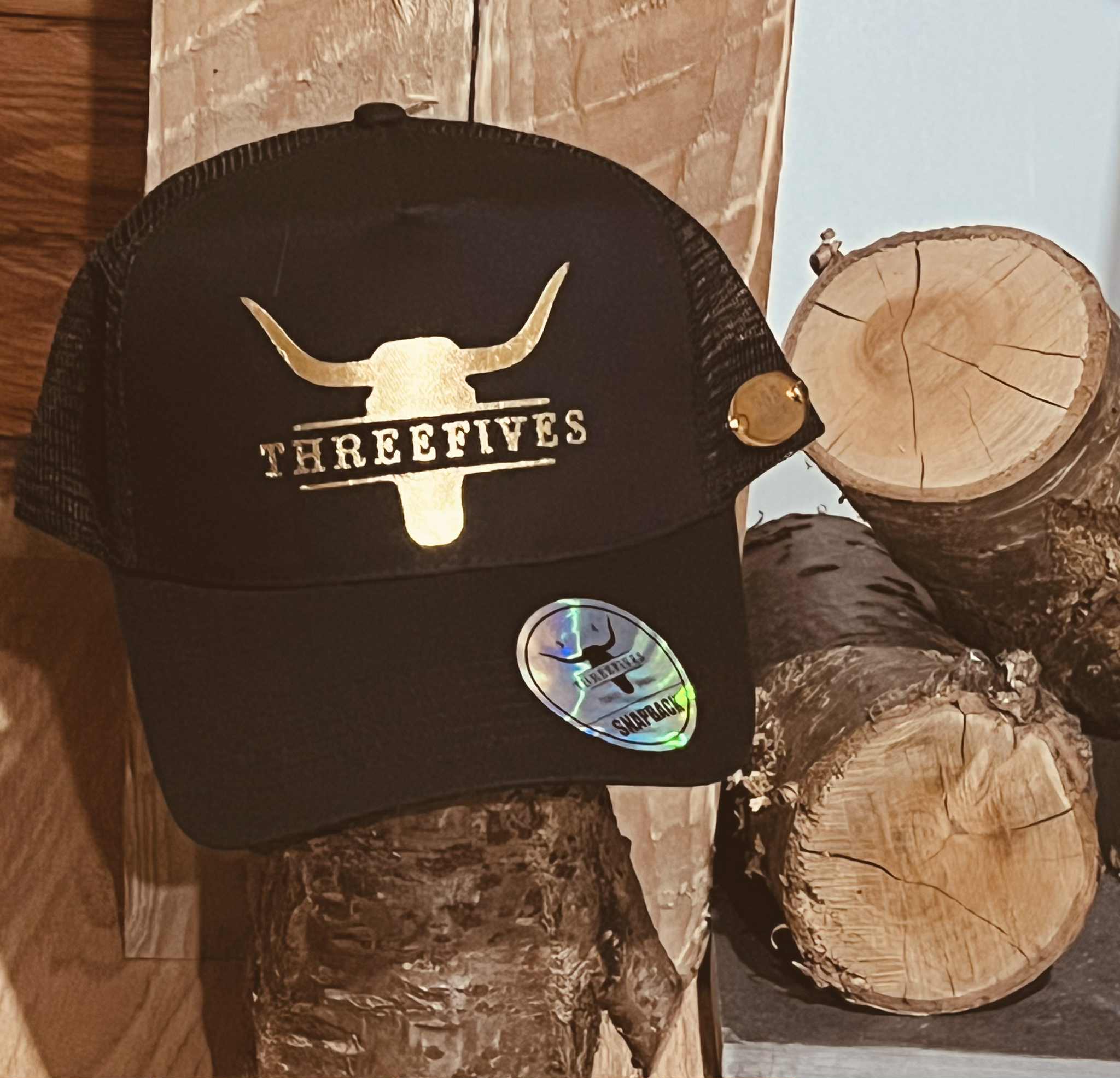 THREEFIVES  'MAGNUM' Trucker hat